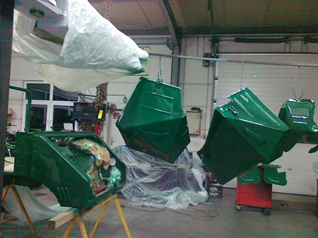 U411 Das Fahrerhaus ist fertig