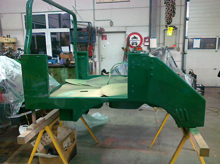 U411 Das Fahrerhaus ist fertig