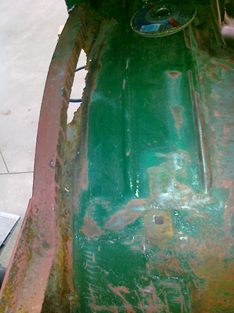 U411 Das Fahrerhaus vorher 05